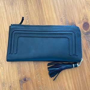 DANIER Zip Around Leather Wallet or Clutch NWOT